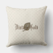 金ゴールドホリデイズヴィベ クッション (裏面)