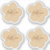 金ゴールドホリデイズヴィベ シール (正面)