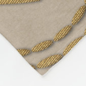 金ゴールドホリデイズヴィベ フリースブランケット (角)