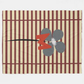 金ゴールドホリデイズヴィベ フリースブランケット (正面(横))