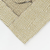 金ゴールドホリデイズヴィベ フリースブランケット (角)