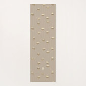 金ゴールドホリデイズヴィベ ヨガマット (裏面)