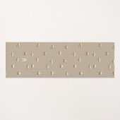 金ゴールドホリデイズヴィベ ヨガマット (正面(横))