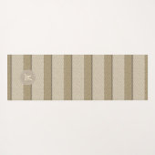 金ゴールドホリデイズヴィベ ヨガマット (裏面(横))