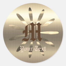 金ゴールドホリデイズヴィベ ラウンドシール