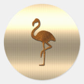 金ゴールドホリデイズヴィベ ラウンドシール (正面)