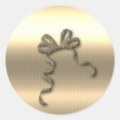 金ゴールドホリデイズヴィベ ラウンドシール (正面)