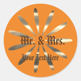 金ゴールドホリデイズヴィベ ラウンドシール