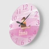 金ゴールドホリデイズヴィベ ラージ壁時計 (傾斜)