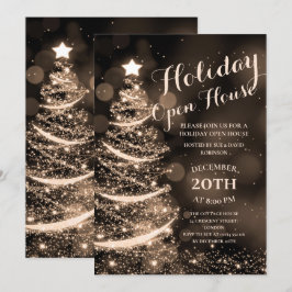 金ゴールドホリデーオープンハウスパーティー 招待状