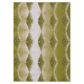 金ゴールドホリデークリスマスツリーテーブルクロス テーブルクロス (正面)