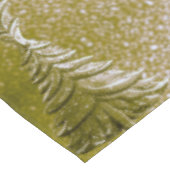 金ゴールドホリデークリスマスツリーテーブルクロス テーブルクロス (アングル)