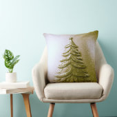 金ゴールドホリデークリスマスツリー装飾用クッション クッション (椅子)