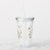 金ゴールドホリデーシーズンヴィベ アクリルタンブラー (左)