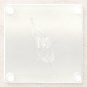 金ゴールドホリデーシーズンヴィベ ガラスコースター (裏面)