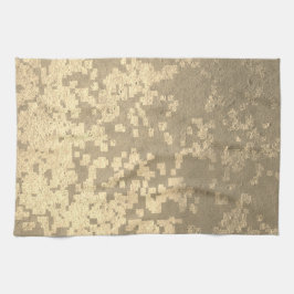 金ゴールドホリデーシーズンヴィベ キッチンタオル