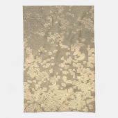 金ゴールドホリデーシーズンヴィベ キッチンタオル (縦)