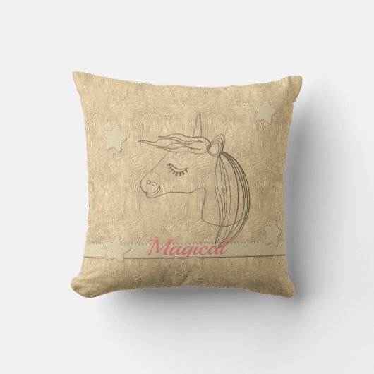 金ゴールドホリデーシーズンヴィベ クッション (正面)