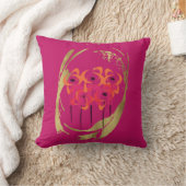 金ゴールドホリデーシーズンヴィベ クッション (ブランケット)