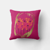 金ゴールドホリデーシーズンヴィベ クッション (裏面)