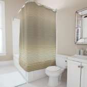 金ゴールドホリデーシーズンヴィベ シャワーカーテン (インサイチュ)