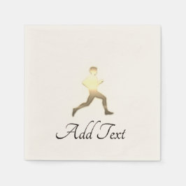 金ゴールドホリデーシーズンヴィベ スタンダードカクテルナプキン