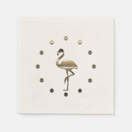 金ゴールドホリデーシーズンヴィベ スタンダードカクテルナプキン