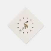 金ゴールドホリデーシーズンヴィベ スタンダードカクテルナプキン (角)