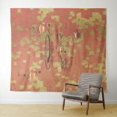 金ゴールドホリデーシーズンヴィベ タペストリー (インサイチュ(横))