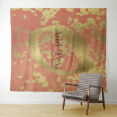 金ゴールドホリデーシーズンヴィベ タペストリー (インサイチュ(横))