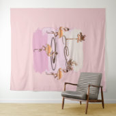 金ゴールドホリデーシーズンヴィベ タペストリー (インサイチュ(横))