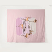 金ゴールドホリデーシーズンヴィベ タペストリー (正面(横))