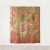 金ゴールドホリデーシーズンヴィベ タペストリー (正面)