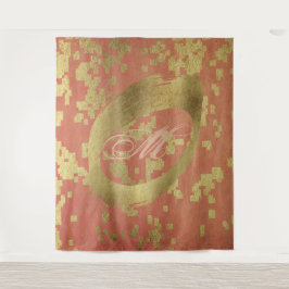 金ゴールドホリデーシーズンヴィベ タペストリー