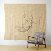 金ゴールドホリデーシーズンヴィベ タペストリー (インサイチュ(横))