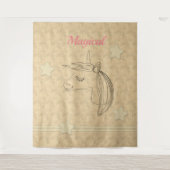 金ゴールドホリデーシーズンヴィベ タペストリー (正面)