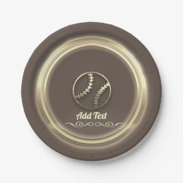 金ゴールドホリデーシーズンヴィベ ペーパープレート