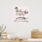 金ゴールドホリデーシーズンヴィベ ポスター (キッチン)