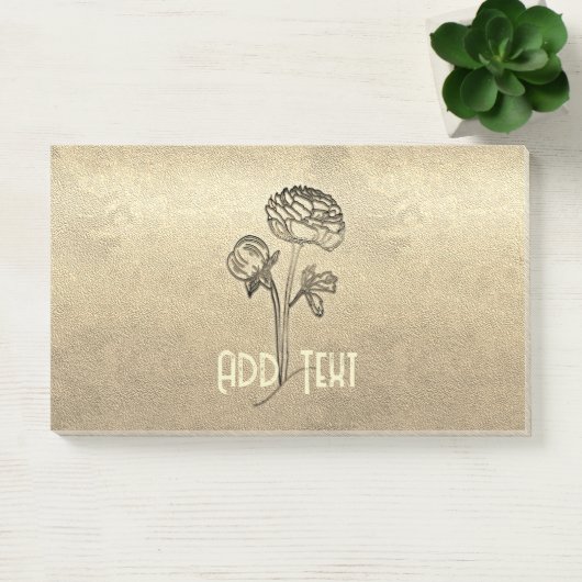 金ゴールドホリデーシーズンヴィベ ポストイット (オフィス)