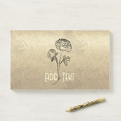 金ゴールドホリデーシーズンヴィベ ポストイット (デスク)