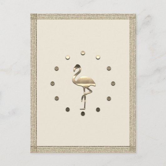 金ゴールドホリデーシーズンヴィベ ポストカード (正面)