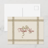 金ゴールドホリデーシーズンヴィベ ポストカード (正面/裏面)