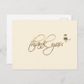 金ゴールドホリデーシーズンヴィベ ポストカード (正面/裏面)