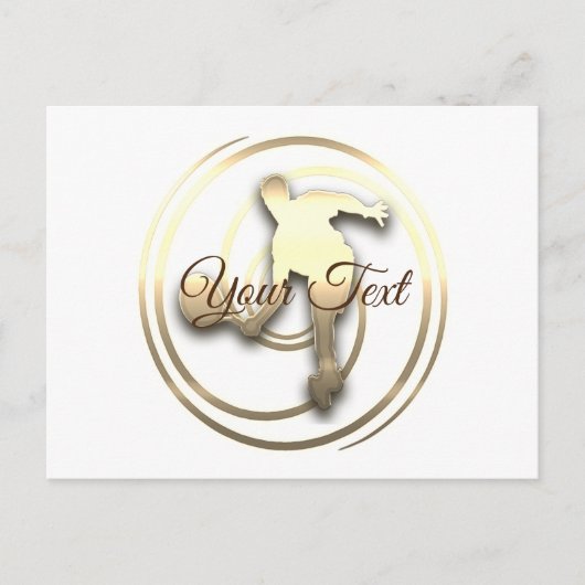 金ゴールドホリデーシーズンヴィベ ポストカード (正面)