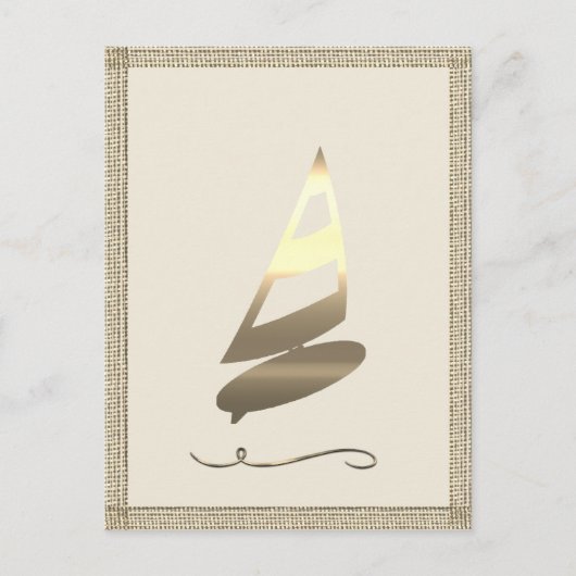 金ゴールドホリデーシーズンヴィベ ポストカード (正面)