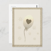 金ゴールドホリデーシーズンヴィベ ポストカード (正面/裏面)