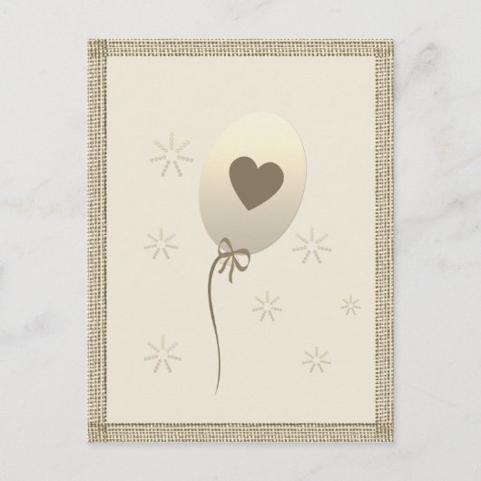 金ゴールドホリデーシーズンヴィベ ポストカード (正面)