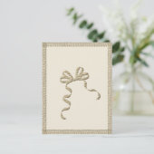 金ゴールドホリデーシーズンヴィベ ポストカード (スタンド正面)