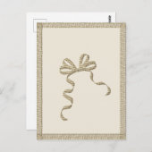 金ゴールドホリデーシーズンヴィベ ポストカード (正面/裏面)