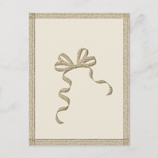 金ゴールドホリデーシーズンヴィベ ポストカード (正面)